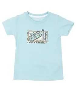 Футболка Regular fit Guess, голубой