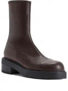 Ботинки Junney с молниями Giuseppe Zanotti, коричневый