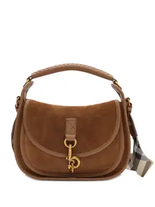 Маленькая сумка через плечо B Clip Burberry, коричневый