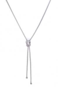 Овальное серебряное ожерелье Ania Kruk