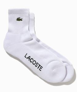 ребристые носки с нашивкой в виде крокодила