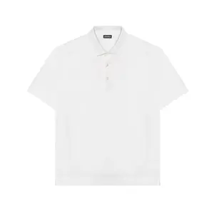 Белая поло для мужчин Ermenegildo Zegna, белый