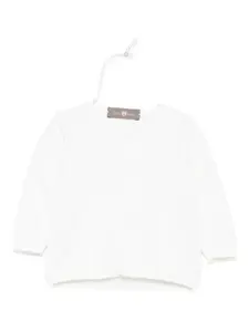 Кардиган из мериносовой шерсти Little Bear, нейтральный