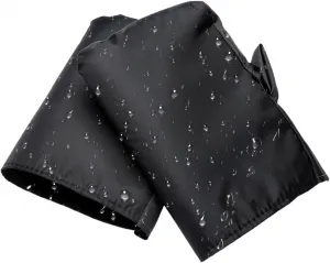 Мотоциклетные перчатки на руль, толстые водонепроницаемые перчатки с ветрозащитными манжетами и флисовой подкладкой — для использования на мотоциклах, скутерах, квадроциклах и снегоходах в зимние месяцы и в холодную погоду, Schwarz