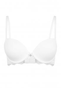 Бюстгальтер пуш-ап LASCANA, белый