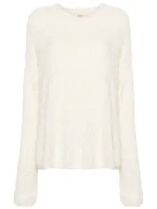 Фактурный джемпер TOTEME, нейтральный