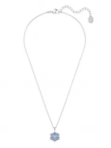 Колье Magic Snowflake с кристаллами Swarovski, синий