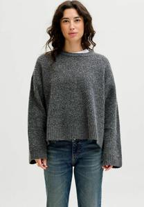 Джемпер JJXX JXSIGGA DIVERSE CREW NECK , Dark Grey Melange/Mottled Dark Grey