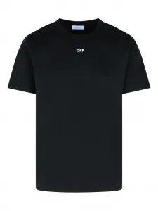 Футболка с логотипом Arrow OFF-WHITE, черный