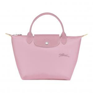 LONGCHAMP Сумка Le Pliage Green Cow Leather Trumpets женская розовая