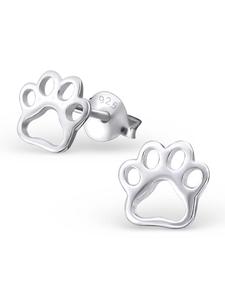 Bungsa Серебряные серьги-гвоздики