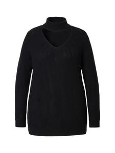 Пуловер MIAMODA, черный