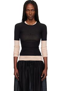 Футболка с сердечком Baserange, черный