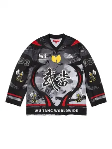 Футболка из коллаборации с Wu-Tang Clan Supreme, серый