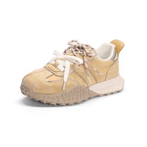 Женские противоскользящие кэжуал кеды Low Top DAPHNE, желтый