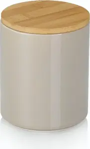 Кастрюля, 1,2 л, керамическая, светло-серая - | Cady Kela