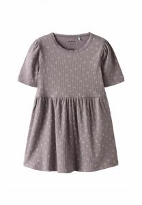 Вязаное платье Name it, темно-фиолетовый