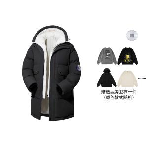 Пуховик унисекс The Simpsons, черный