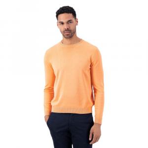 Свитер Fynch Hatton 1413825 o neck, оранжевый