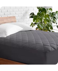 Стеганый наматрасник Bare Home, серый