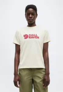 Футболка с логотипом Fjällräven, Chalk White
