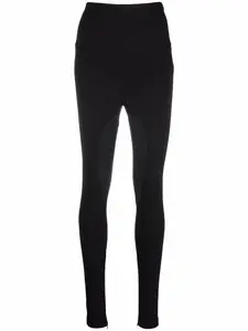 Леггинсы с завышенной талией Philipp Plein, черный