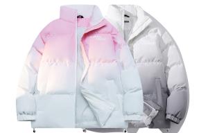 BOBBY ABLEY Пуховик Unisex, 2 Pack (Gradient Pink+Gradient White)