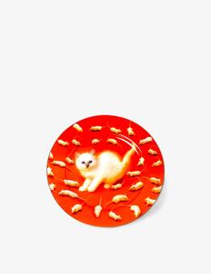 Тарелка "Туалетная бумага" Котёнок Seletti