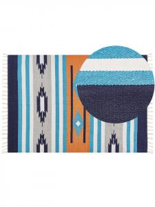 Beliani Килим NORATUS в цвете: разноцветный/синий/серый - (Ш) 200 x (Д) 300 см