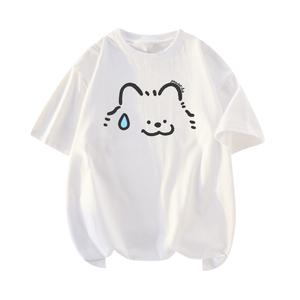 Футболка унисекс Jeanswest Club, цвет Arctic Ice Blue (Cat Face)