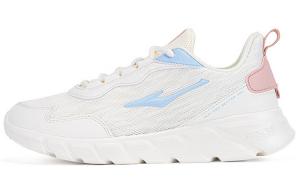 Низкие кроссовки для бега женские бело-голубые Erke, Microcrystal White/Misty Blue