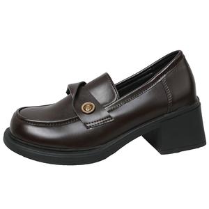 Xingdiman Женские лоферы тёмно-коричневые, цвет Dark Brown