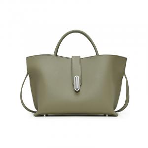 JAGUAR Кожаная женская сумка-шоппер через плечо, Dove Gray