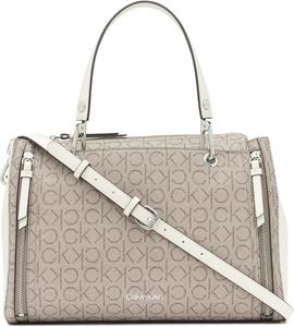 Сумка-органайзер Calvin Klein Bubble Lamb, Almond/Taupe/White Logo