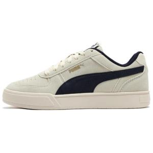 Кроссовки Puma Caven Skateboarding Shoes Unisex Low-top Beige/navy, бежевый