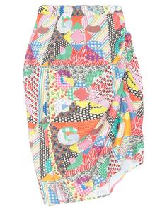 Юбка миди Gcds, красный