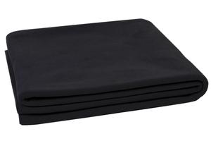 Уютное одеяло Zollner, 130x170 см, черный