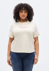 Футболка с графическим принтом в виде изогнутых линий, трикотажное полотно. Tommy Hilfiger Curve, Calico