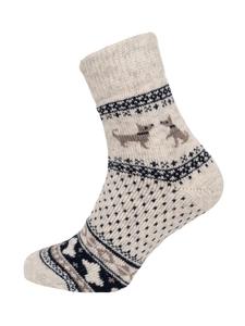 Носки HomeOfSocks HOS8012, экрю