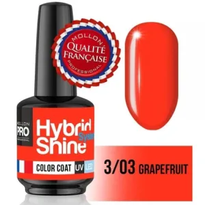 Mol Hss 3/03 - Полуперманентный гибридный лак для ногтей с блеском Mollon Pro