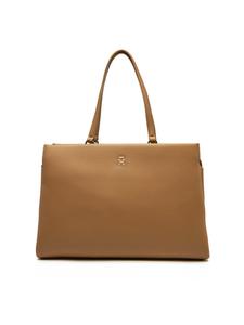 Сумочка Th Legacy Tote AW0AW17197 Tommy Hilfiger, коричневый