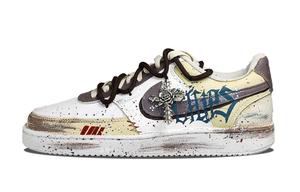 Nike Court Lite Skateboard Shoes Unisex Low top White/Yellow/Black