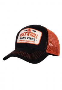 Бейсболка King Kerosin Rebel Kings Trucker Hat, черный