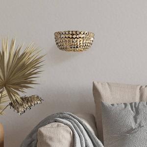 Настенный светильник Maytoni Decorative Lighting Basfor, хрустальное стекло / смешанный металл - 2 лампы