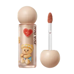 Помада-тинтирующее средство / Блеск для губ / Жидкая помада Women's Pink Bear