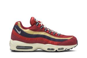 Кроссовки Nike Air Max 95 Premium 'Red Crush', красный