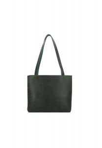 Сумка через плечо Paperbag кожаная 32 см HAROLD'S, зеленый