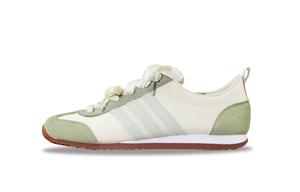 VS JOG 2.0 Противоскользящие, износостойкие, легкие повседневные низкие туфли унисекс цвета экрю Adidas, Ecru