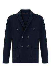 Boggi Milano Вязаный кардиган в цвете navy