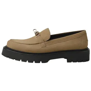 Лоферы женские Hermes, светло-коричневый